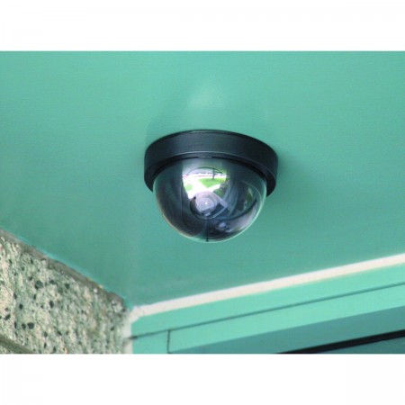 Imitation Dome Security Camera with LED