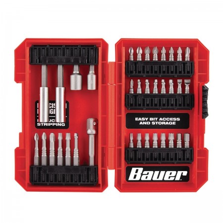 Impact Drill and Driver Bit Set, 35 Pc.