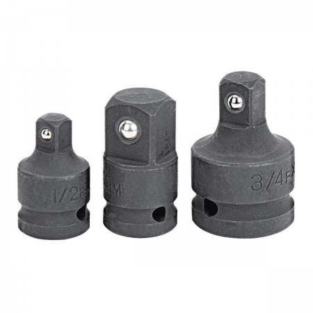 Impact Socket Adapter Set, 3 Pc.