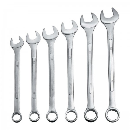 Jumbo Metric Combination Wrench Set, 6 Pc.