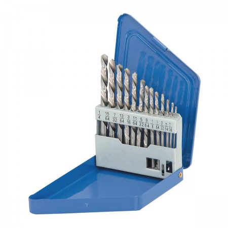 Left Hand Drill Bit Set, 13 Pc.