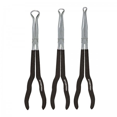 Long Reach Hose Grip Pliers, 3 Pc.