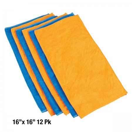 Luxe Finish Microfiber Towels, 12 Pk.
