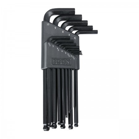 Metric L-Shaped Ball End Hex Key Set, 13 Pc.