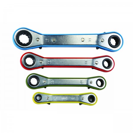 Metric Offset Ratcheting Wrench Set, 4 Pc.