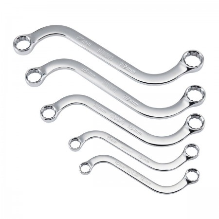 Metric Professional S-Shaped Wrench Set, 5 Pc.