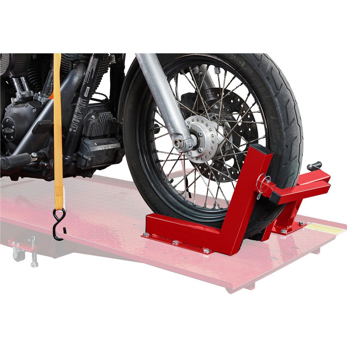 Motorcycle Wheel Vise Accessory