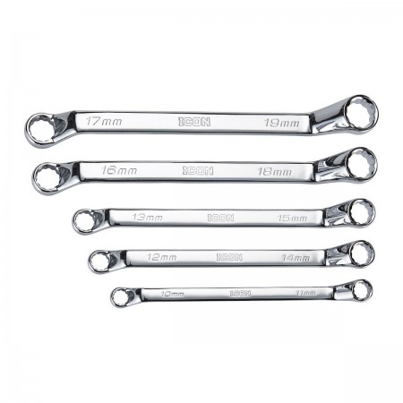 Offset Metric Box Wrench Set, 5 Pc.