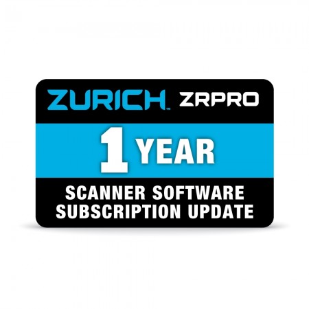 Pre-paid 12-month Subscription to Zurich ZR-PRO Professional Automotive Scanner