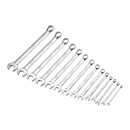 Professional SAE Combination Wrench Set, 14 Pc.