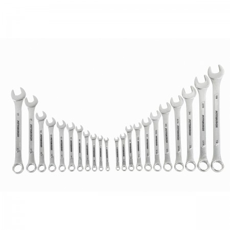 Raised Panel SAE & Metric Combination Wrench Set, 22 Pc.