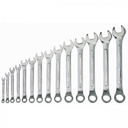 Raised Panel SAE Combination Wrench Set, 14 Pc.