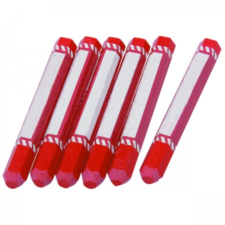 Red Marking Crayons, 6 Pc.