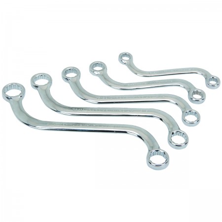 S-Type SAE Obstruction Wrench Set, 5 Pc.