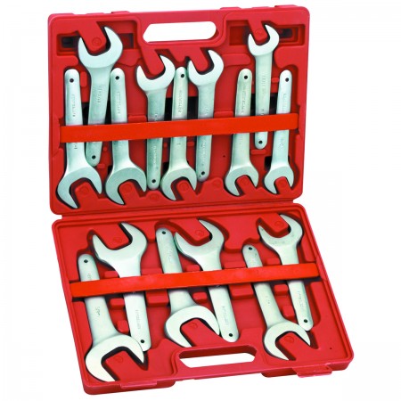 SAE Service Wrench Set, 15 Pc.