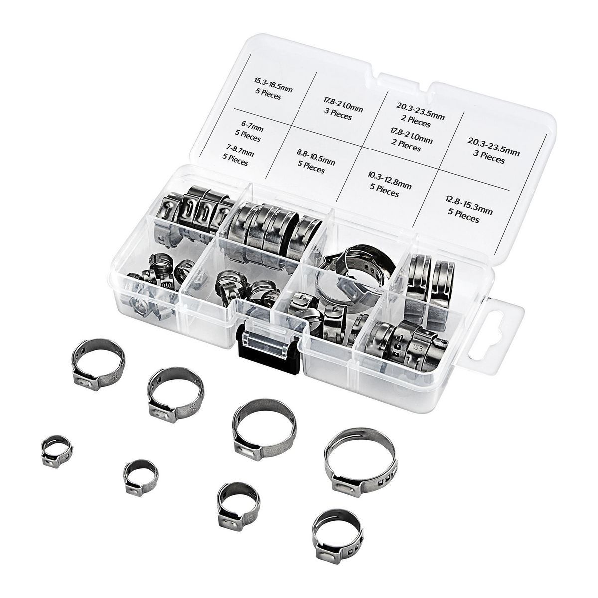 Single Ear Clamp Set 95 Pc.