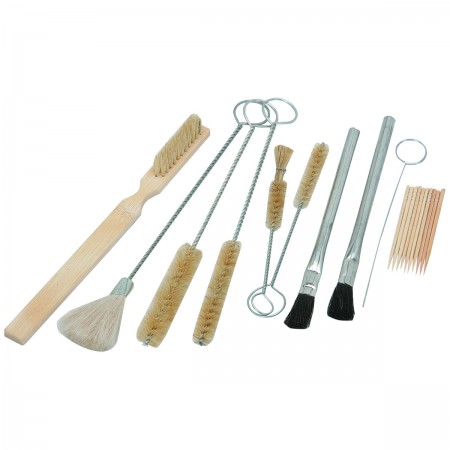 Spray Gun Cleaning Brush Kit, 19 Pc.