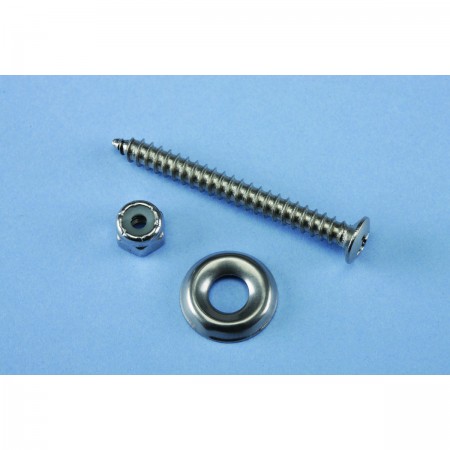 Stainless Steel Screw and Nut Set, 96 Pc.