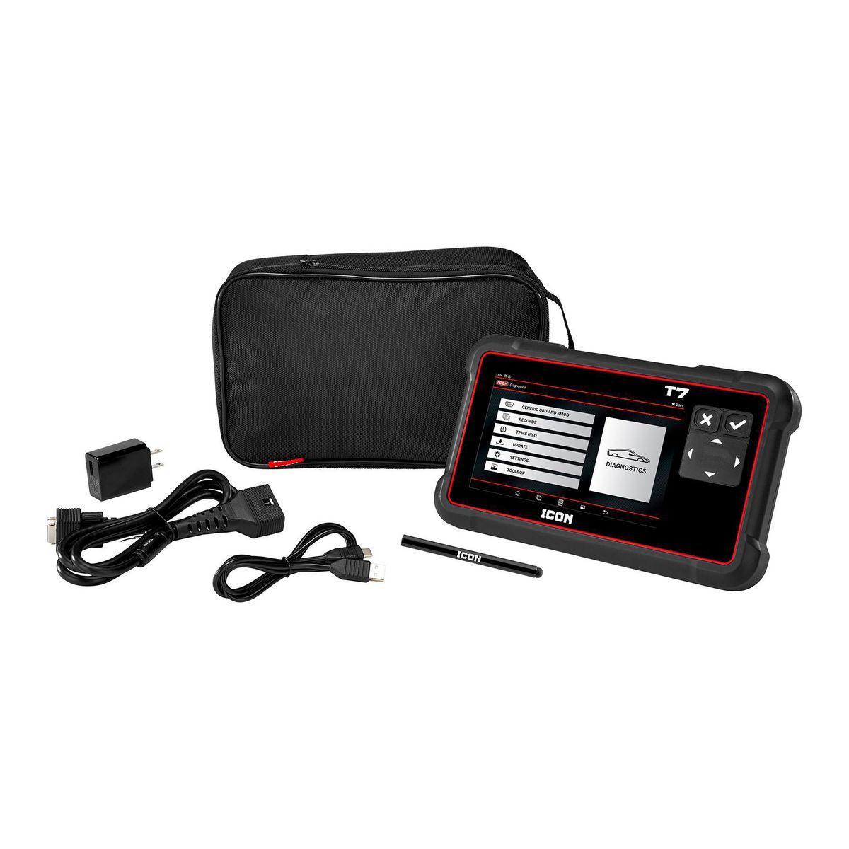 T7 Professional Wired Diagnostics Tablet Scanner