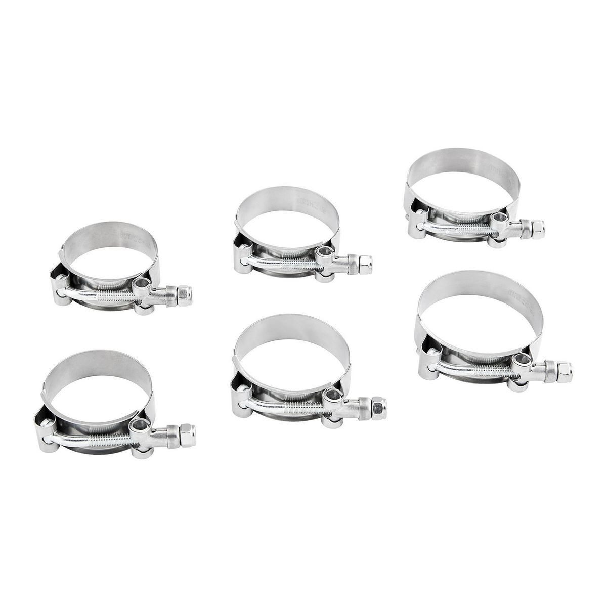 T-Bolt Hose Clamp Kit, 6 Pc.