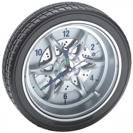 Tire Rim Gear Clock