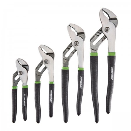 Tongue and Groove Joint Pliers Set, 4 Pc.