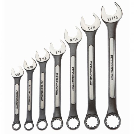 Universal SAE Combination Wrench Set, 7 Pc.