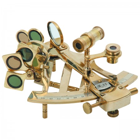 Vintage Brass Sextant