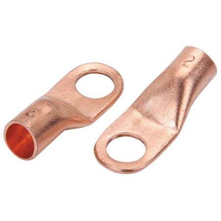 Welding Cable Lugs - #2 AWG, 3/8 in. Stud, 2 Piece