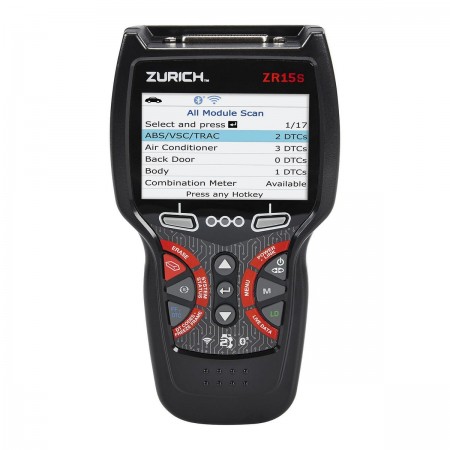 ZR13s OBD2 Code Reader with ABS/SRS/FIXASSIST