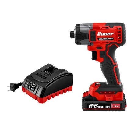 20V Brushless Cordless 1/4 in., Hex, 3-Speed Impact Driver Kit