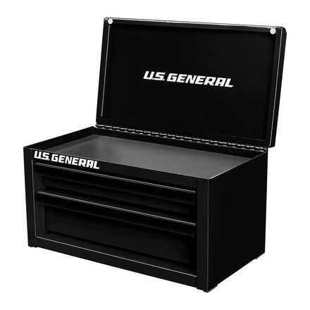 Mini Steel Toolbox, Black